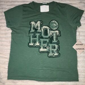 MOTHER The Sinful Embroidered T-Shirt